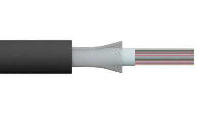 Cavo Fibra Ottica Loose Tube 24 Fibre Om4 Outdoor Interramento Diretto (Al Metro)