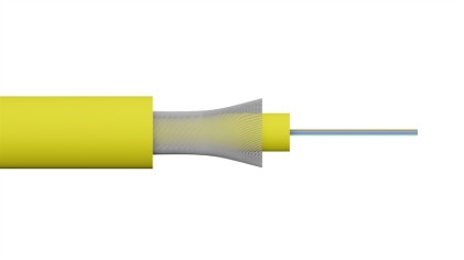 Cavo Fibra Ottica 4 Fibre Loose Os2 Antiroditore Lszh Classe B2Ca (Al Metro)