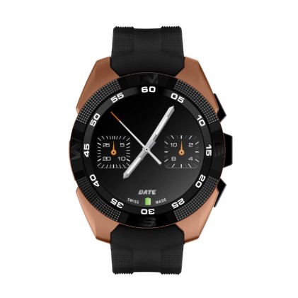 Smartwatch Bluetooth LKM Security Con Funzione Cardiofrequenzimetro Contapassi Colore ORO