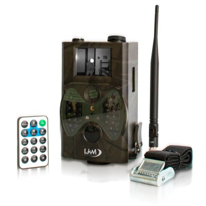 Telecamera Infrarossi Fototrappola GPRS GSM MMS LKM Security 12 Megapixel