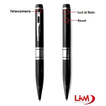 Penna Spia In HD Con Telecamera Nascosta