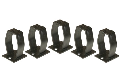 Confezione 5 Ganci Guidacavi In Plastica Per Installazione Montanti Rack 19" O Per Guidacavi  Lkorg37 Link