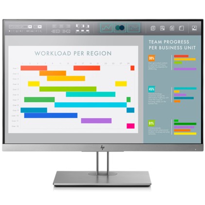 Monitor Hp Elitedisplay E243I 24 Pollici 1920X1200 Led Usb Vga Hdmi Dp Black-Silver - Ricondizionato