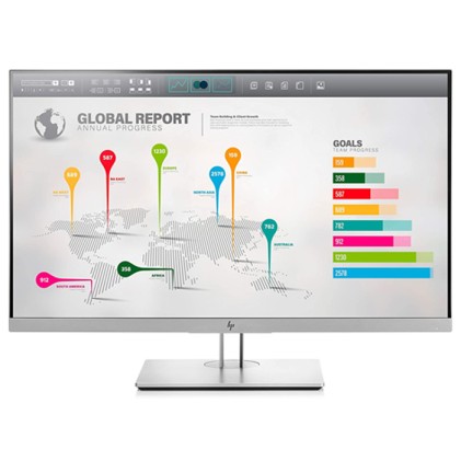 Monitor Hp Elitedisplay E273Q 27 Pollici 2560 X 1440 Pixel 2K Usb Usb-C Vga Hdmi Dp Argento - Ricondizionato