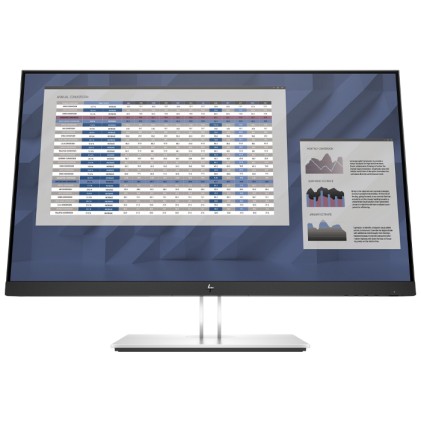 Monitor Hp Elitedisplay E27 G4 27 Pollici 1920X1080 Full-Hd Usb Vga Hdmi Displayports Black [Grade B] - Ricondizionato