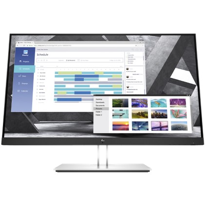 Monitor Hp E27Q G4 27 Pollici 2560X1440 Qhd Usb Vga Hdmi Displayports Black Silver - Rincondionato