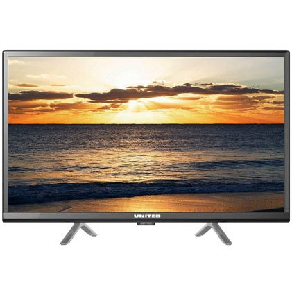 Tv United Led24H44 24 Pollici 1366X768 Hd Led Dvb-T2 Black - Ricondizionato
