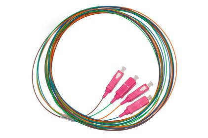 Confezione 4 Pigtail Mt 2 Connettore Sc Simplex Multimode Om3