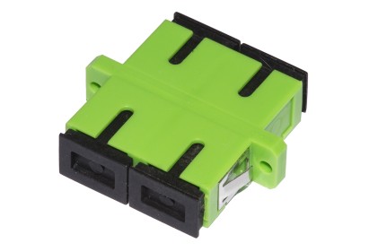Confezione 12 Adattatori Fibra Ottica Sc/Sc Apc Duplex Singlemode