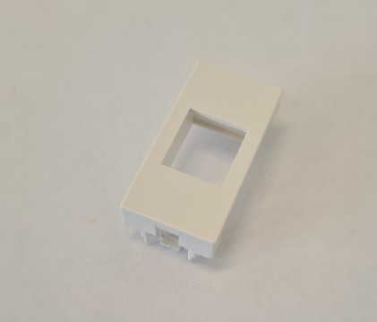 Adattatore Portafrutto Matix Go Bianco