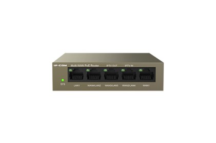 Ip-Com 5 Port Cloud Managed Poe Router / Ap Controller Max 4 Wan