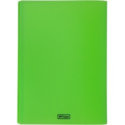 Cartella MKtape con 60 tasche porta documenti - Formato Folio - Colore verde neon