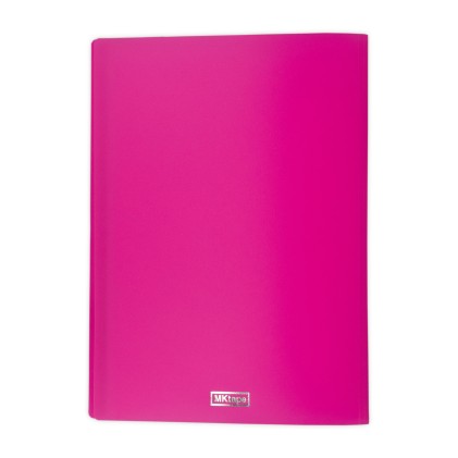 Cartella MKtape con 60 tasche porta documenti - Formato Folio - Colore rosa fucsia