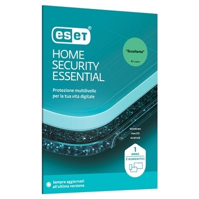 Box Eset Internet Security Full 1 Anno 2 Utenti Nod32