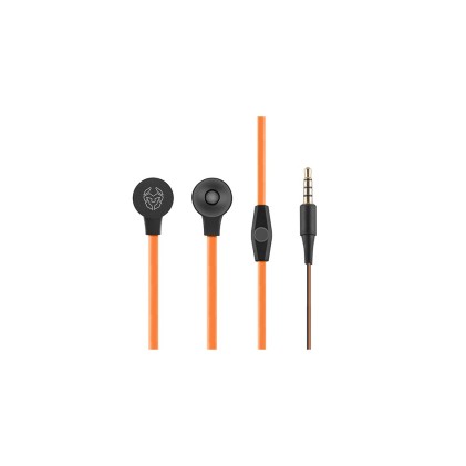 Nox Krom Kieg Auricolari In-Ear Gaming Headset Black Orange