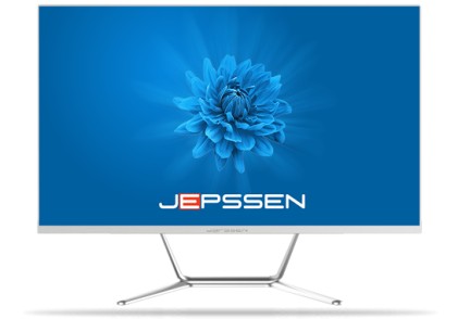 Jepssen Onlyone Live AIO PC Monitor 24" Full HD - LAN - WiFi - Card reader - Bianco - NO CPU/RAM/SSD