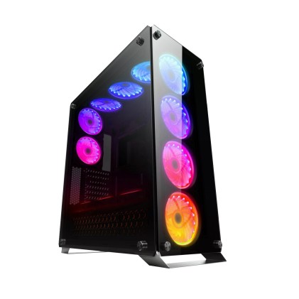 Case Gaming CTesports ORION 4G con 4 pannelli in vetro temperato