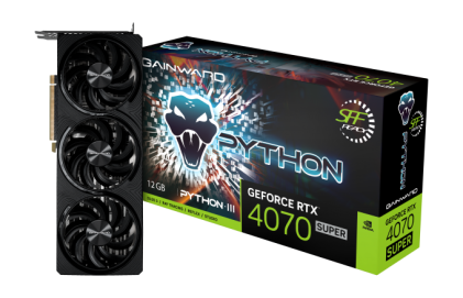 VGA Gainward GeForce&reg; RTX 4070 Super 12GB Python III OC