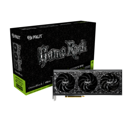 VGA Palit GeForce&reg; RTX 4070 Ti Super 16GB GameRock OmniBlack