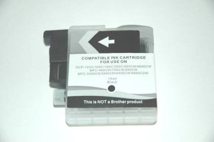 Cartuccia Compatibile Brother Lc-61/Lc980/1100  Bk