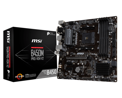 MB AM4 MSI B450M PRO-VDH V2