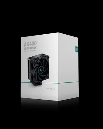 Deepcool Dissipatore raffreddamento CPU AK400 ZERO Dark