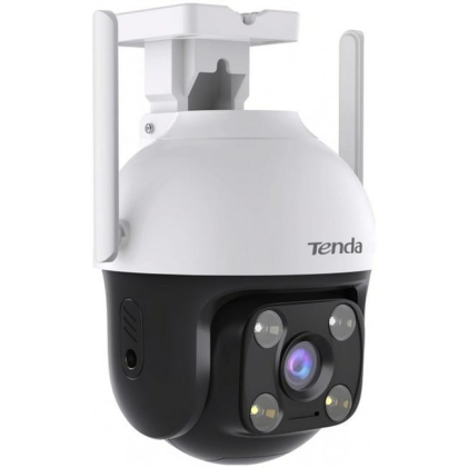 Tenda Camera Wifi 3Mp, Wi-Fi6, Outdoor, Full Color, Pan-Tilt, Wall Mount