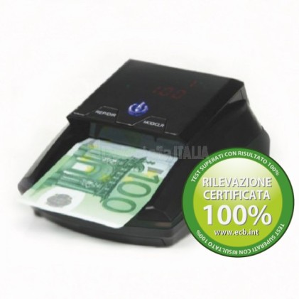 Detectalia D7+ - Rilevatore di banconote false - Certificato 100% BCE