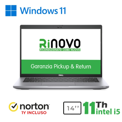 Rinovo Dell Nb Refurbished Latitude 5420 I5-11X00 Ddr4 16Gb Ssd 256Gb 14"  W11P No Dvd Grade A 1Y +