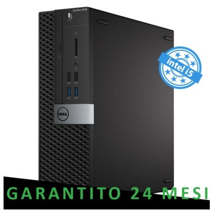 Rinovo Pc Dell Optiplex 5040 Sff I5-6X00 Ddr 16Gb Ssd 240Gb No Dvd Win 10 Pro - Ricondizionato