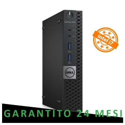 Rinovo Mini Pc Dell Optiplex 3040-3050M I7-X00 Soddr4 16Gb 240Gb Ssd Win 10 Pro Upg No D - Ricondizionato