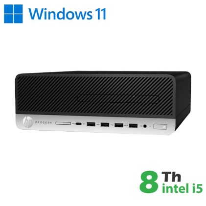 Rinovo Hp Pc Refurbished 600G4-400G5 Sff I5-8X00 Ddr4 16Gb Ssd 480Gb W11P No Dvd Grade A 1Y