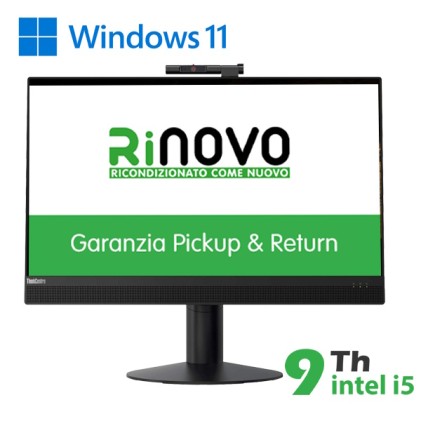 RINOVO LENOVO AIO REFURBISHED THINKCENTRE M920 I5-9X00 16GB SSD 512GB W11P 22 1Y