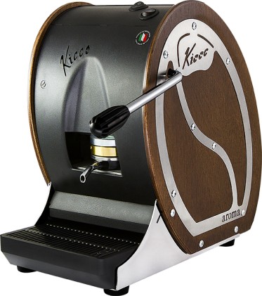 Aroma Kicco Legno Macchina da Caff&egrave; Cialde 44mm Mogano