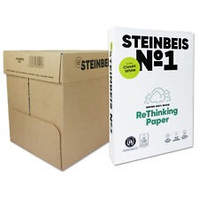 Steinbeis N&ordm;1 Carta riciclata A4 80gr. 210x297 mm (500 fogli) ISO 70 Bianchezza