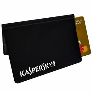 Custodia Carte Di Credito Kaspersky Protezione Rfid/Nfc 4 Scomparti