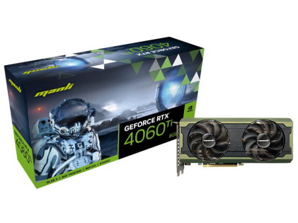 VGA Man GeForce&reg; RTX 4060 Ti 8GB Nebula Twin M25810