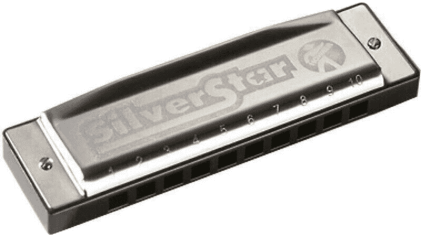 Armonica Hohner Enthusiast Series Silver Star D800142