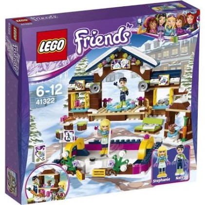 LEGO Friends 41322 La pista di pattinaggio del villag.invernale