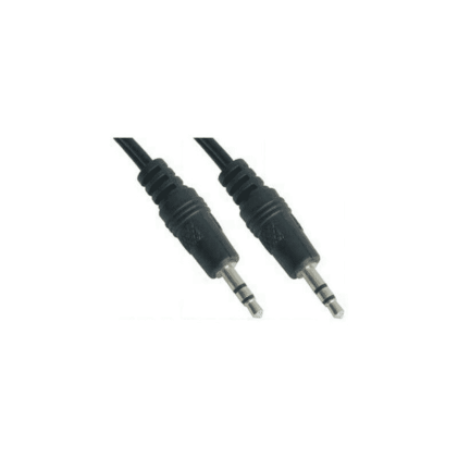 Cavo audio stereo Nanocable da jack da 3,5 mm maschio a jack da 3,5 mm maschio 5 m - colore nero