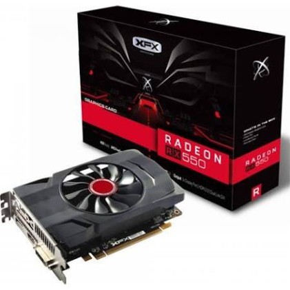 SVGA XFX RX 550 4GB single fan 2S