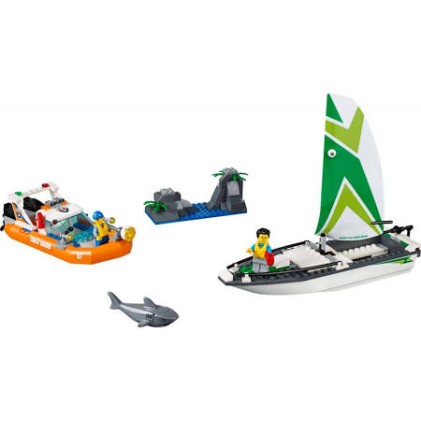 LEGO City 60168 Salvataggio della barca a vela