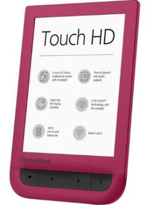 eBook Reader Pocketbook Touch HD ruby rosso