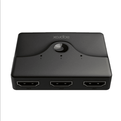 Switch HDMI a 3 porte con telecomando