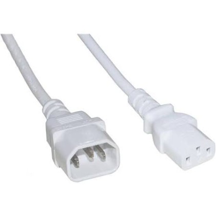 Link Cavo Alimentazione Prolunga Masch/Femm Mt.1 Bianco