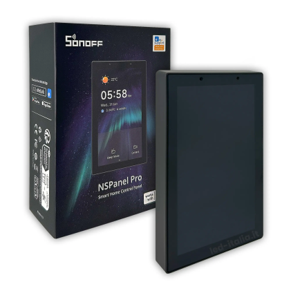 Sonoff Pannello di Controllo Smart Home WiFi con Schermo Touch LCD e HUB ZigBee integrato 122x74x39mm