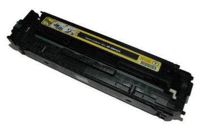 Cartuccia toner rigenerata HP laserjet CP 1215/1515/1518/1312 CB542 giallo 1,4K