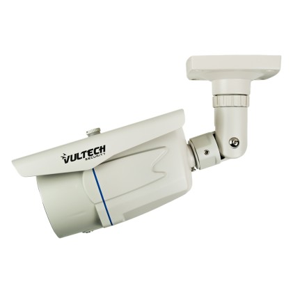 Telecamera Bullet Varifocale AHD Vultech CM-BUR1080AHDV-B 1/3" 2 Mpx 1080p 2,8-12mm 9Pcs Array IR 60M Bianca