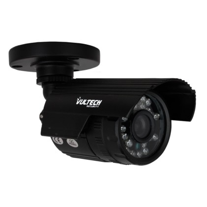 Telecamera Bullet Analogica Vultech1/4" Cmos 800TVL 3,6mm 24Pcs Led IR 25M Nera
