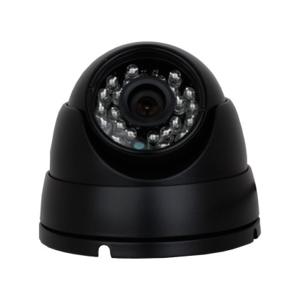 Telecamera Dome Analogica Vultech CM-DM80CM-N 1/4" Cmos 800TVL 3,6mm 24Pcs Led IR 25M Nera